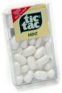 Box of Tic Tacs