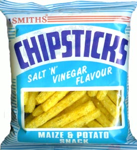 Smiths Salt-n-Vinegar Chipsticks