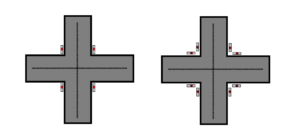 Intersection button design options